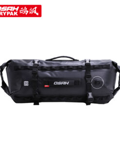 Bolso Cola Waterproof 20 Litros Negro / Dual Opening